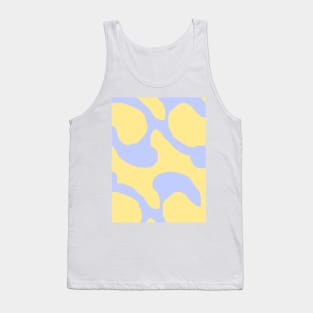 Abstract pattern beige swirl Tank Top